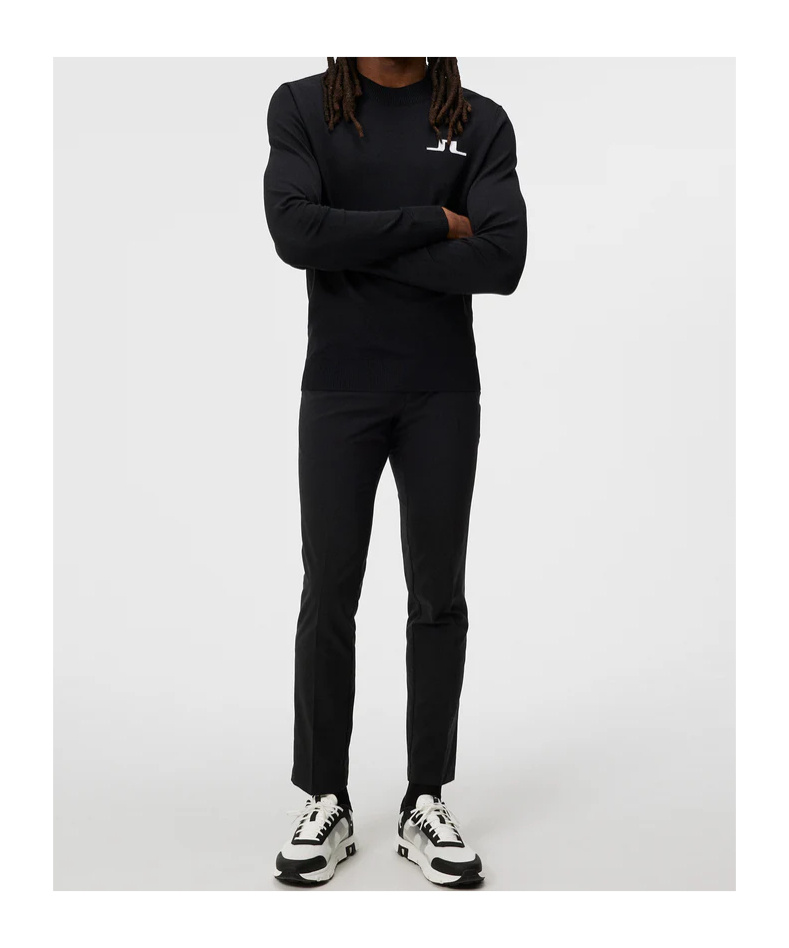 J. Lindeberg Crew Neck Knitted Sweater