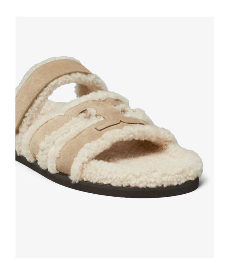 Tory Burch 'ines' Slides In Brown