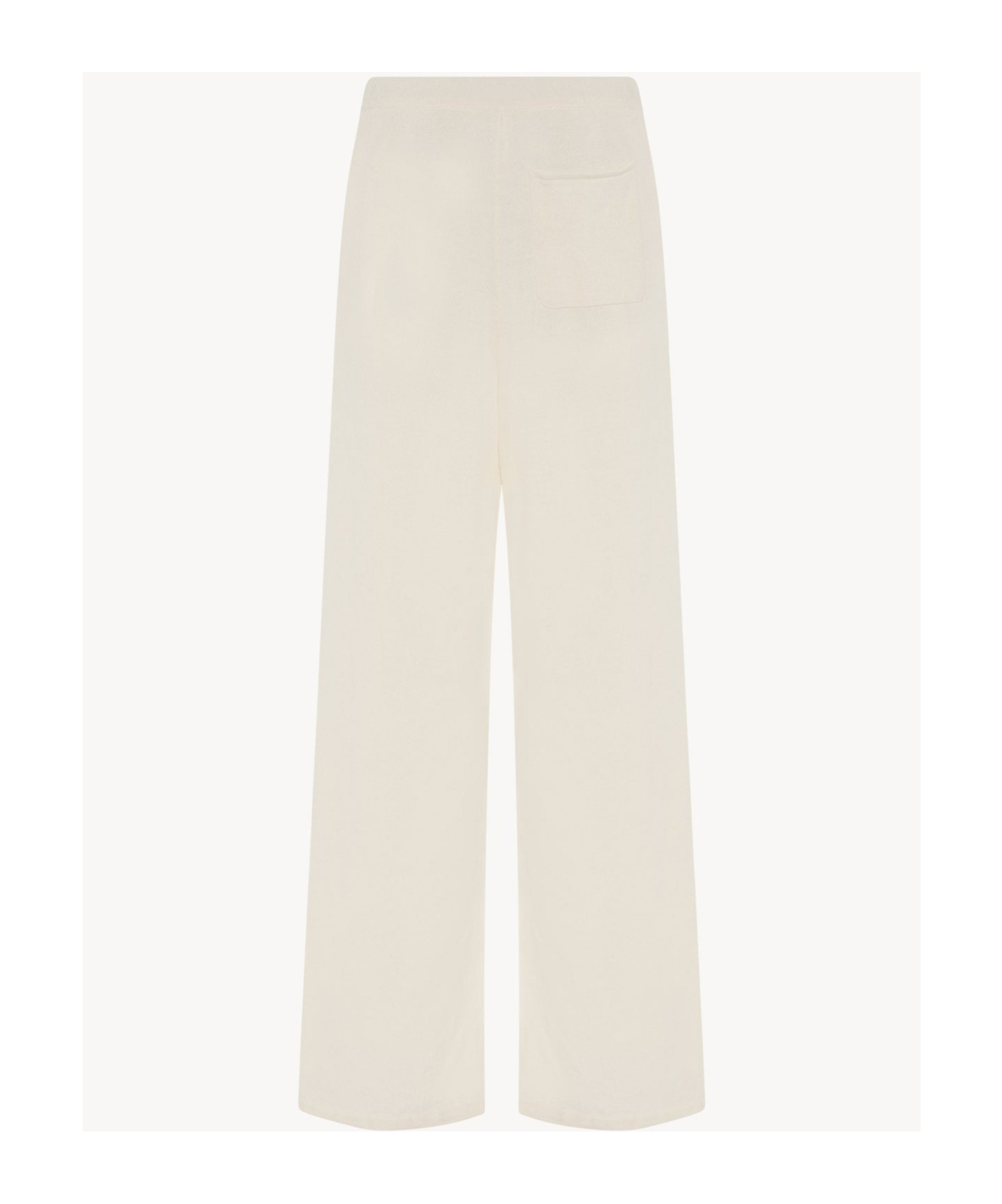 The Row Gala Silk-linen Straight-leg Pants In Pearl Grey