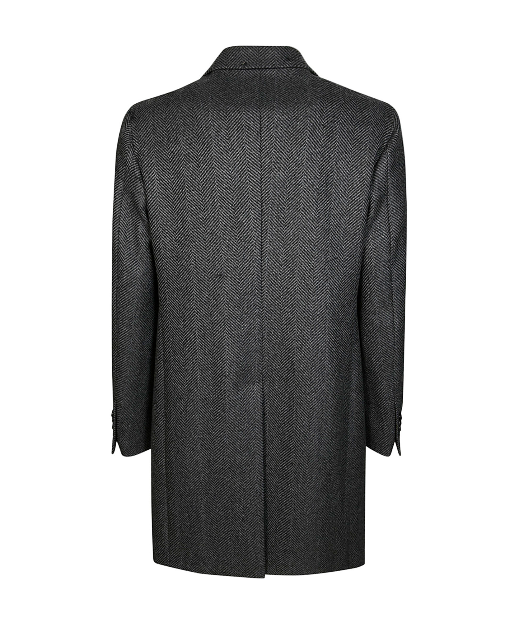 Shop Tagliatore Single-breasted Coat In Black