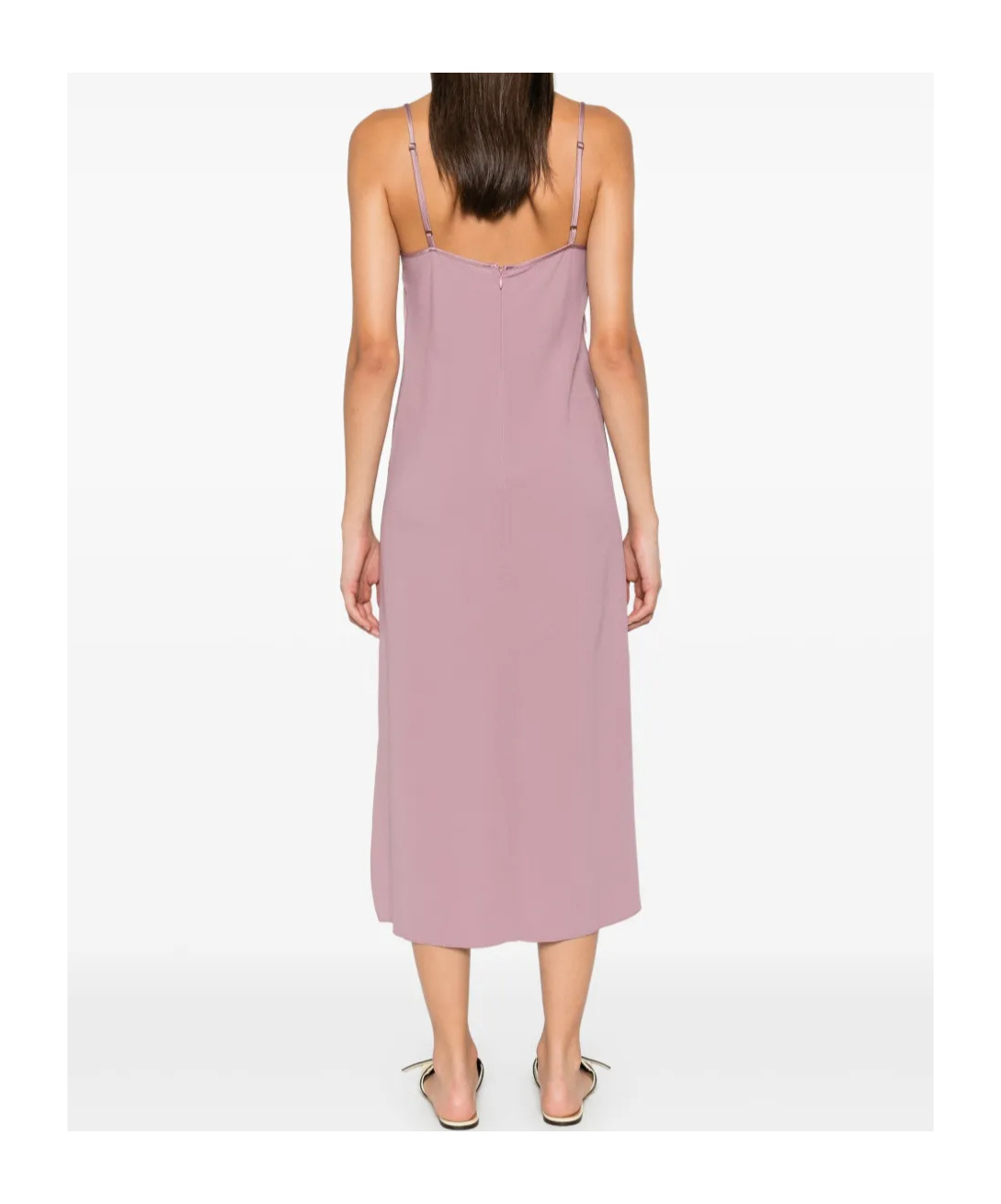 Shop Forte Forte Satin Midi Dress