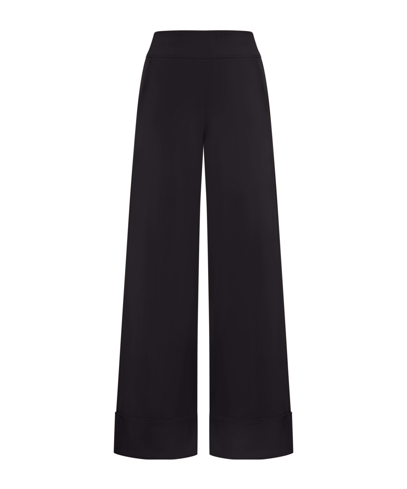 Max Mara Circolo Wide-leg Pants In Black