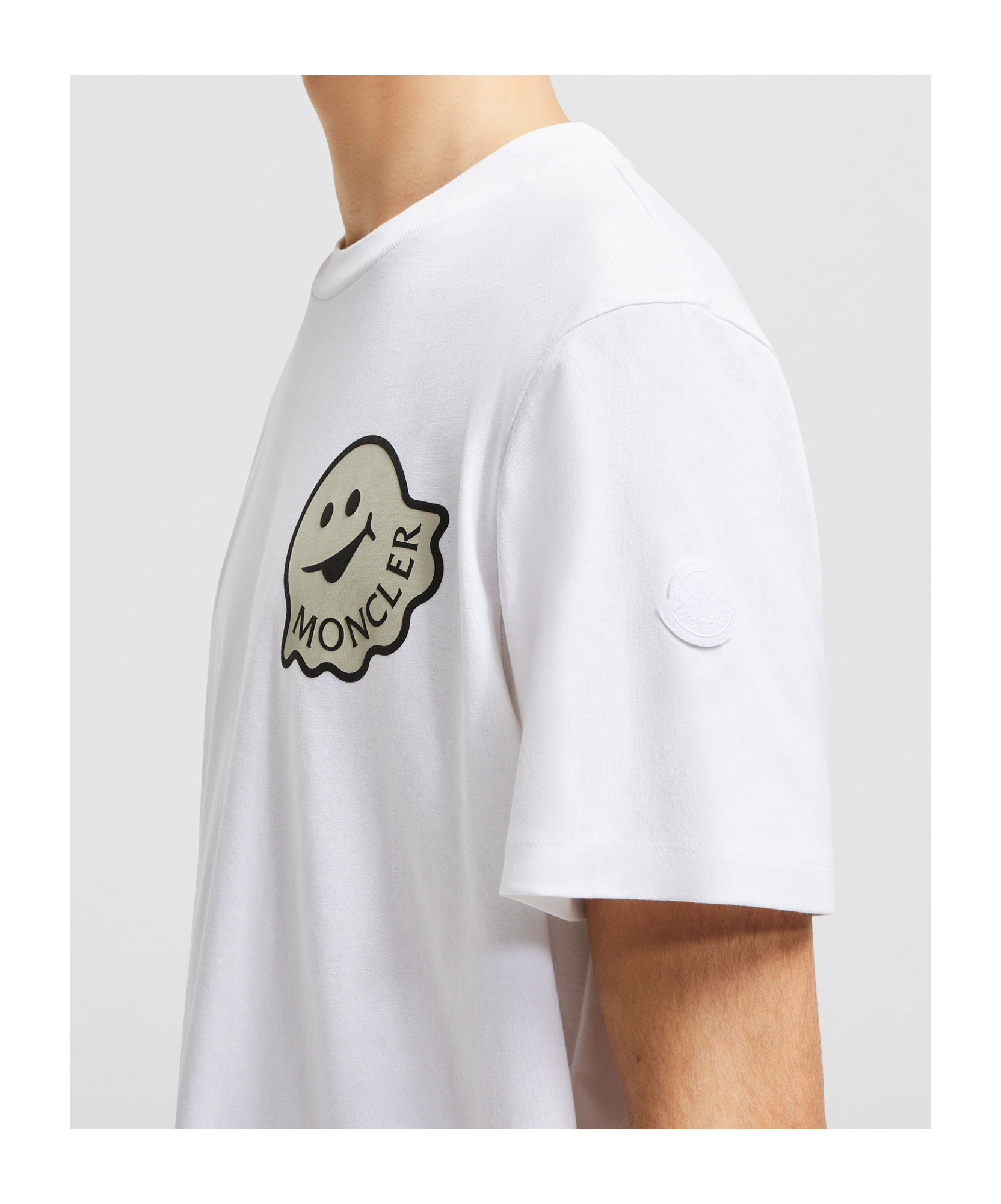 Moncler Short-sleeved T-shirt In White