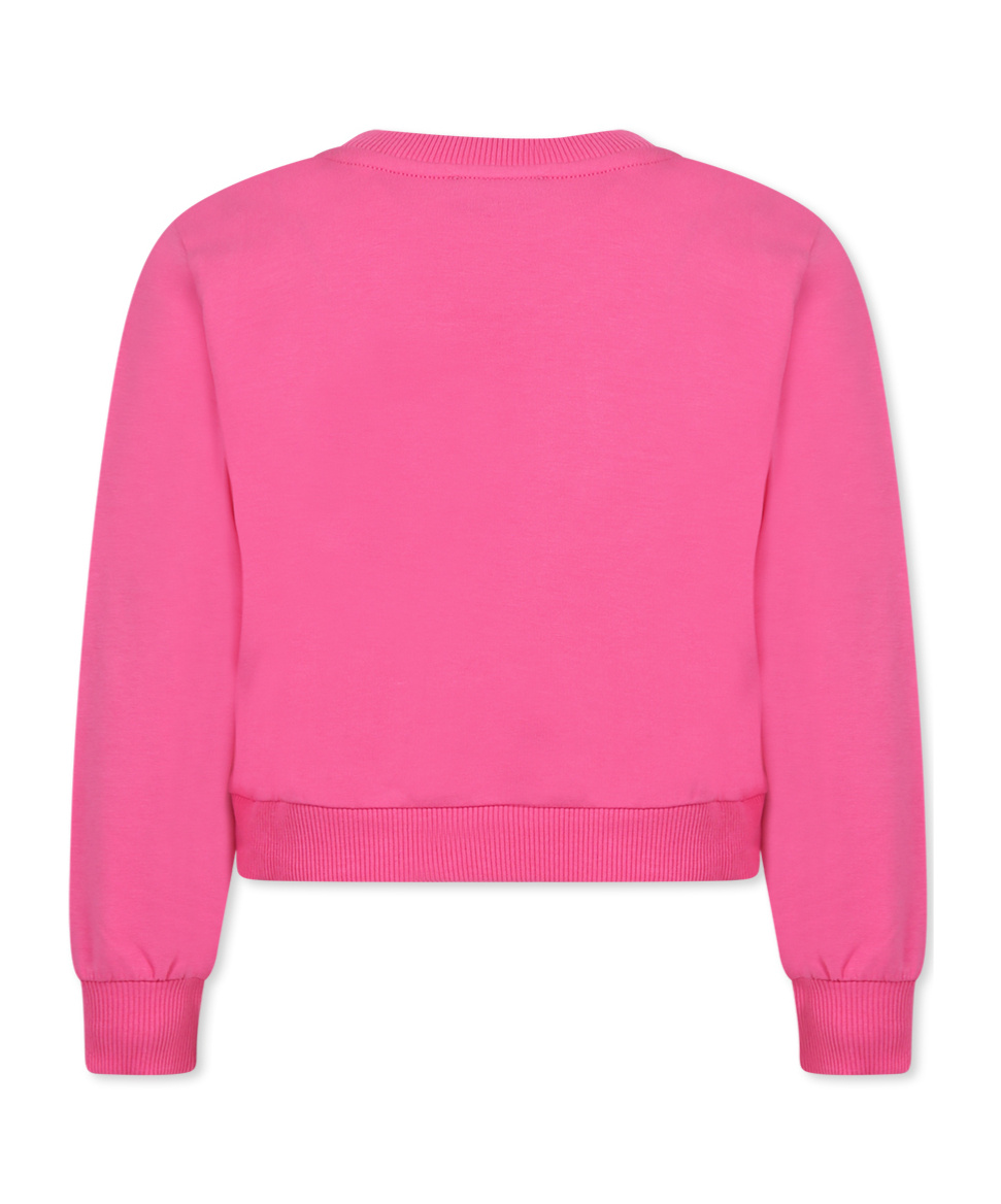 Moschino Round-neck Sweater In Pink