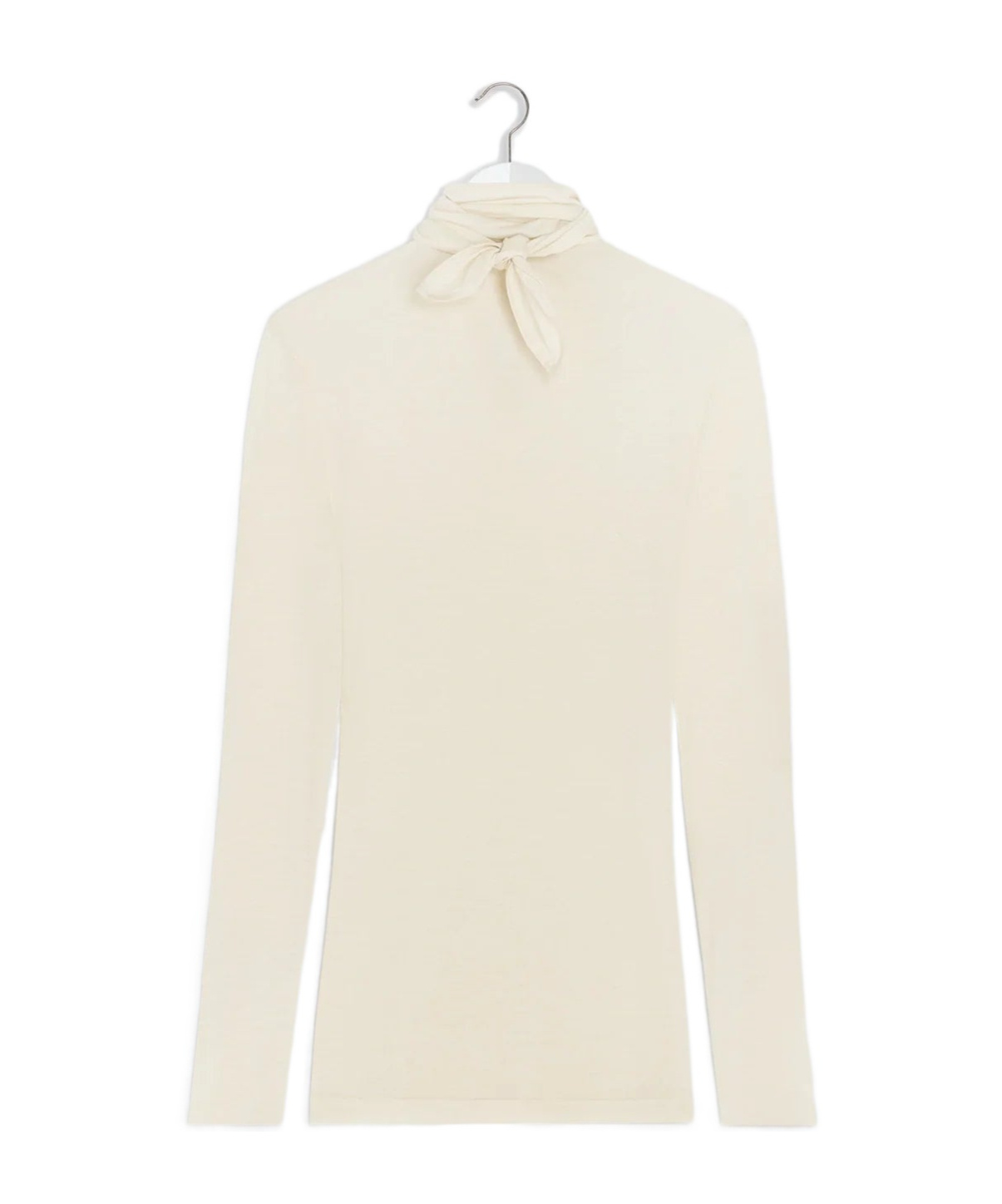 Lemaire Turtle-neck Sweater In White