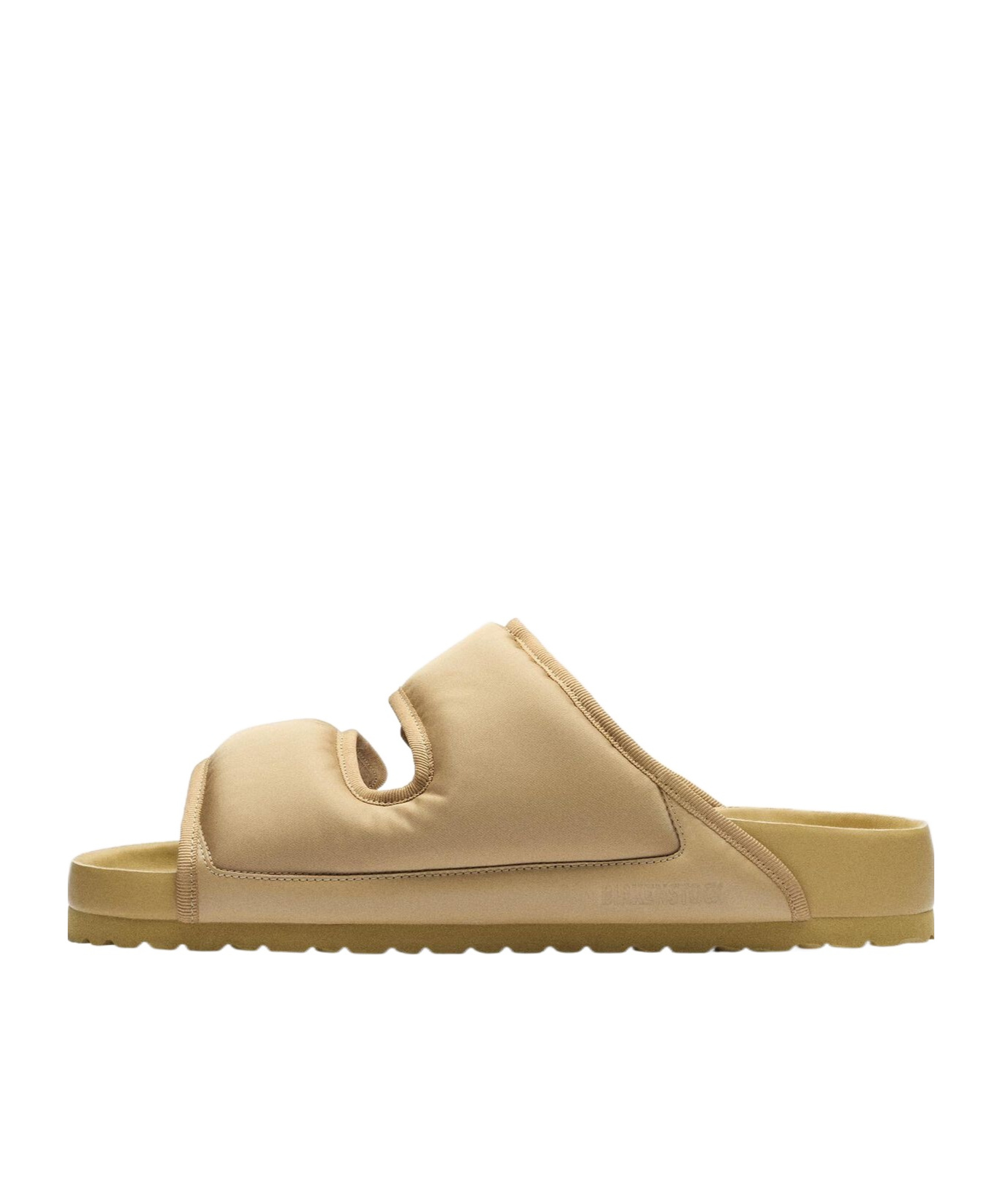Birkenstock Beige Fabric Cosny Slippers
