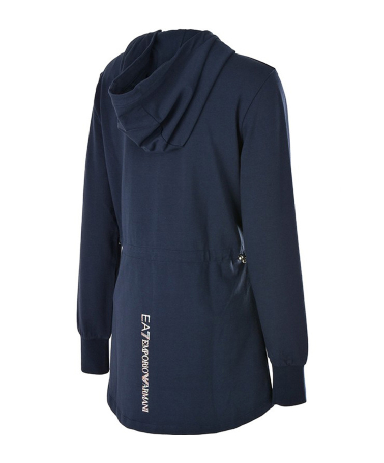 EA7 HODED ZIPPER CASUAL JACKET