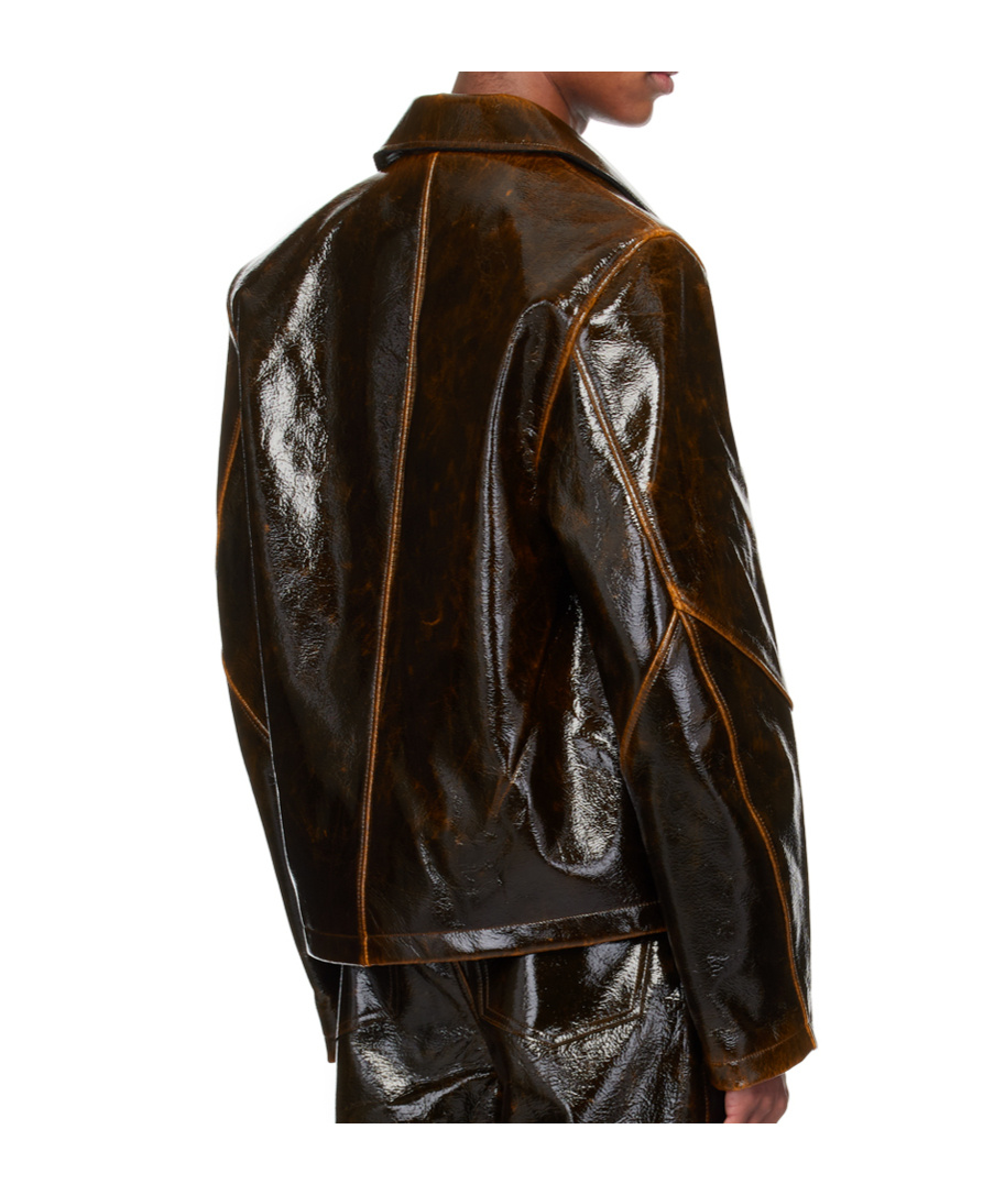Séfr Buck Jacket In Brown