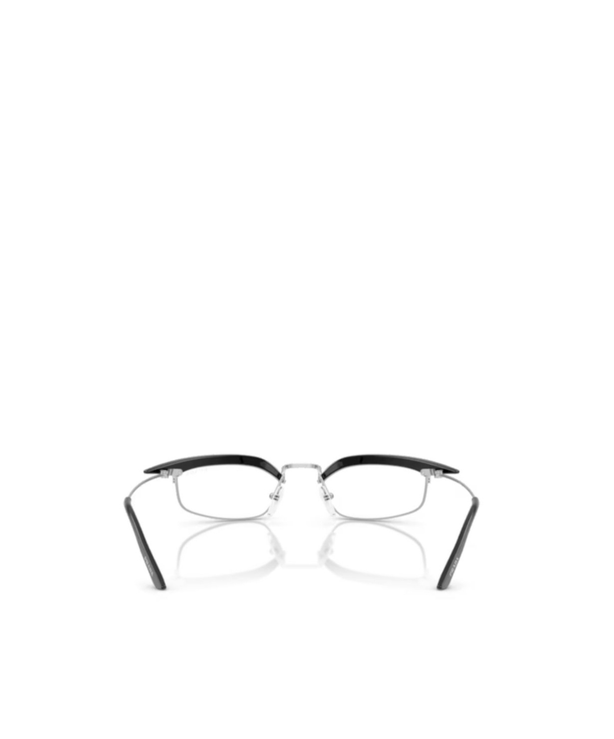 Prada Brille Mit Geometrischem Gestell In White