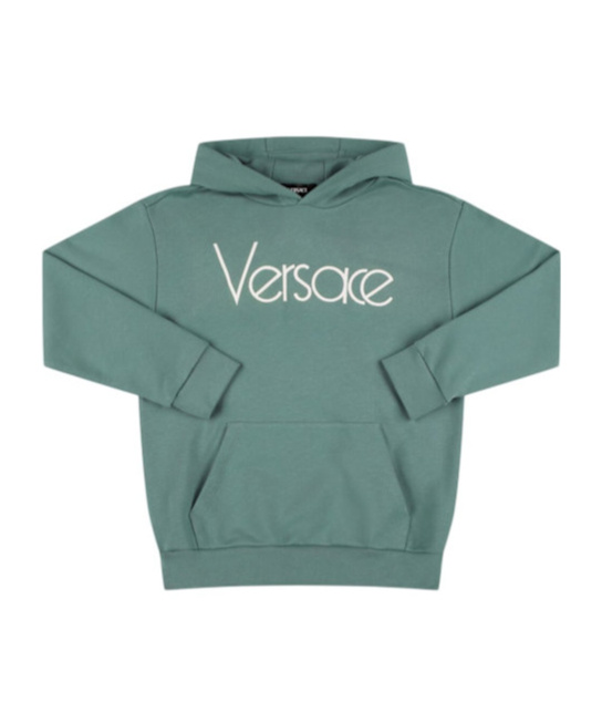 Versace Printed Hooded Hoodie