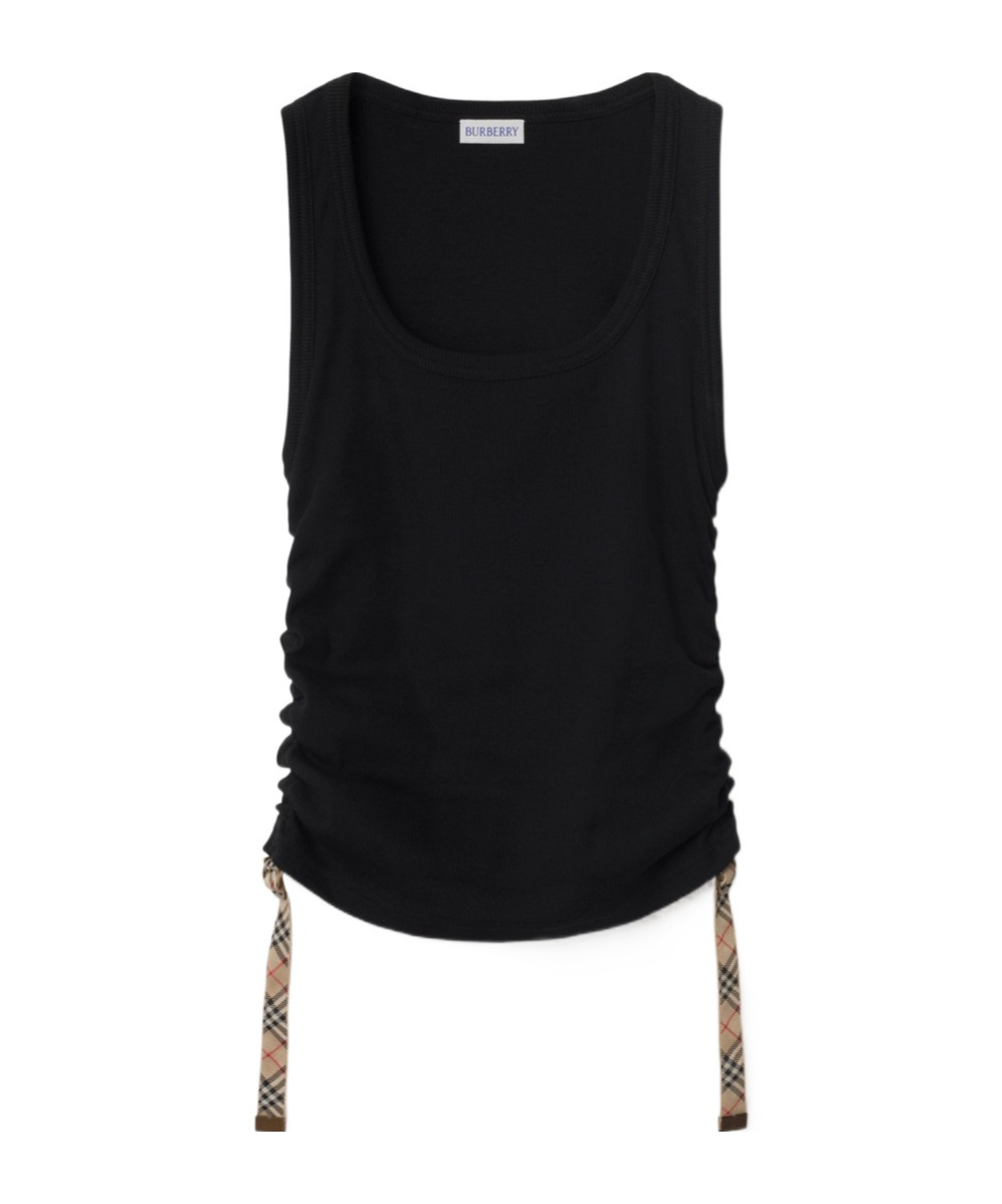 Burberry Festival-style Tank Top In Black