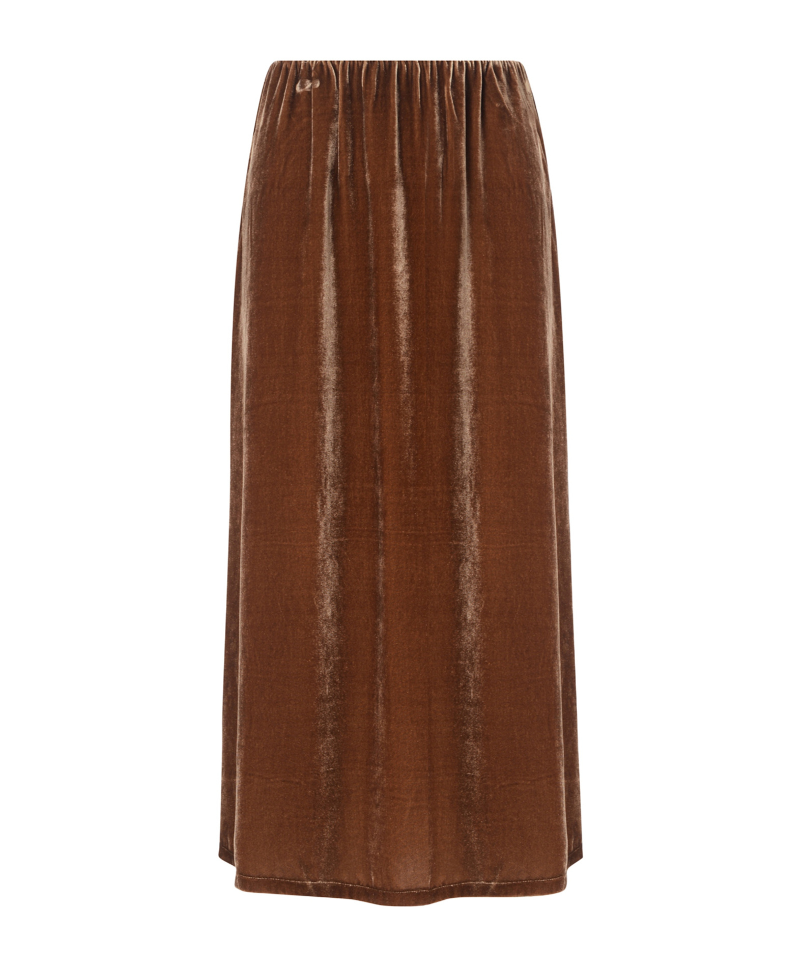 By Malene Birger Elastic Waist Skirt In Brown