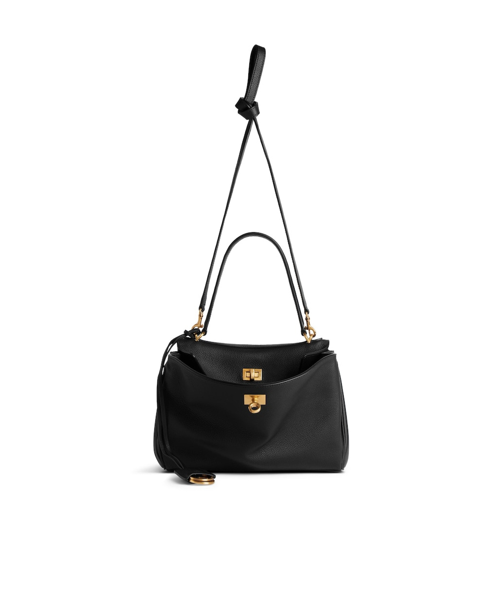 Shop Balenciaga Women's Rodeo Small Handbag In Black