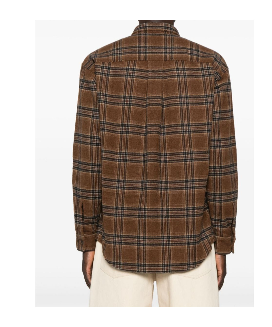 Dsquared2 Check-pattern Shirt In Brown