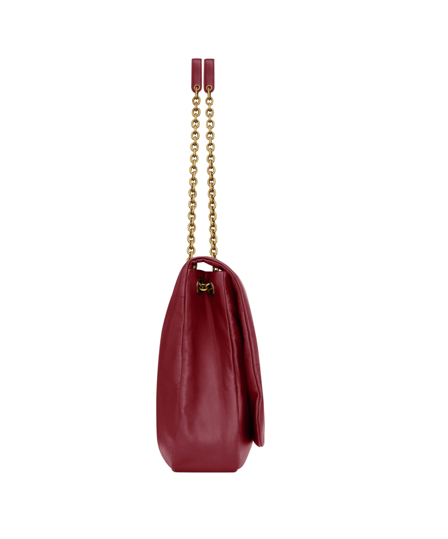 Saint Laurent Jamie 4.3 Logo Plaque Shoulder Bag In Red