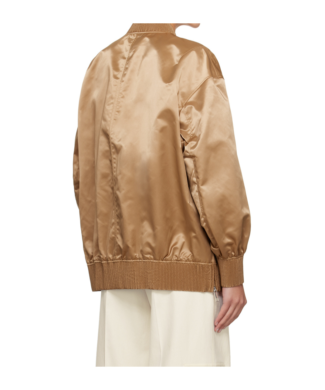 Hugo Boss Tan Zip Bomber Jacket