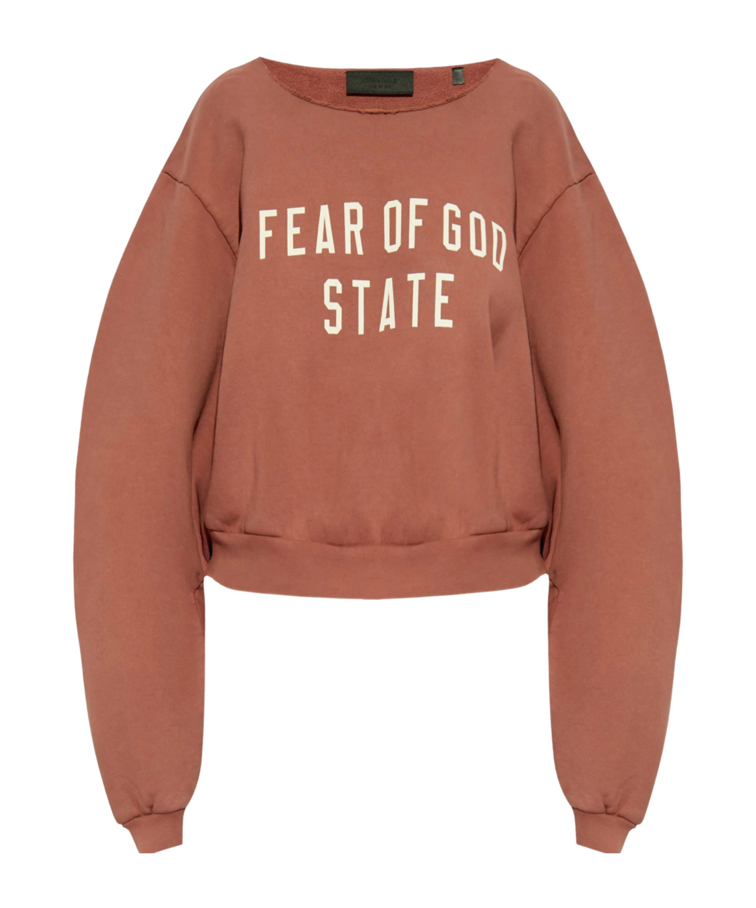 Essentials Logo-print Cotton-fleece Sweatshirt