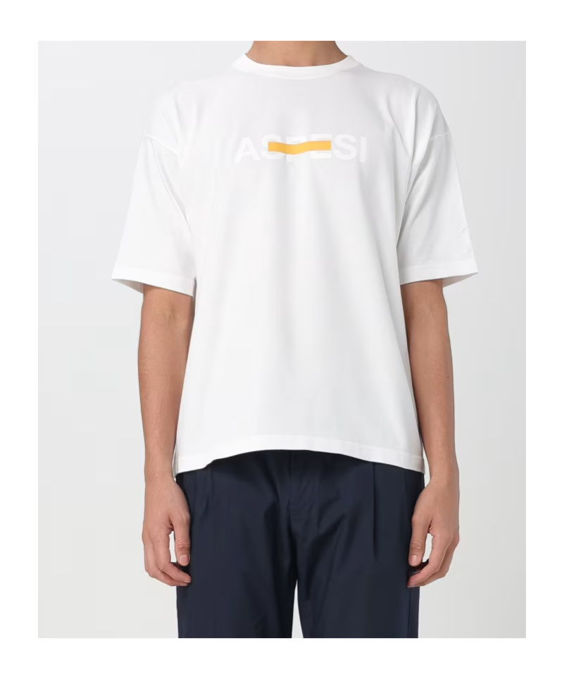 ASPESI PRINTED GRAPHIC T-SHIRT
