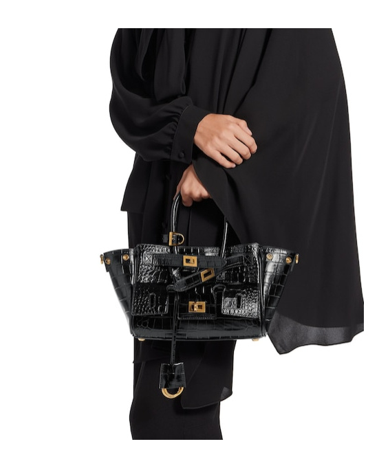 Balenciaga Women's Bel Air Carry All Bag Mini In Black In Black