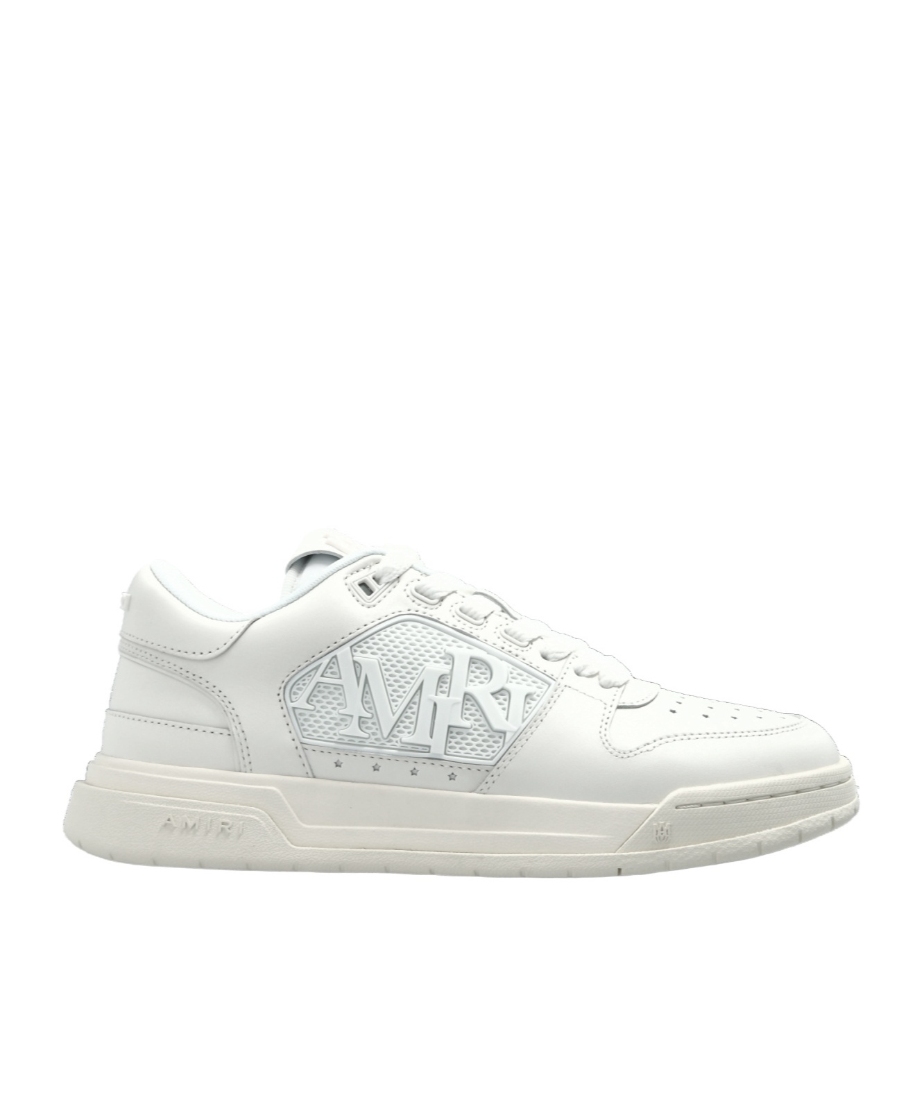Amiri Logo-embellished Sneakers In White