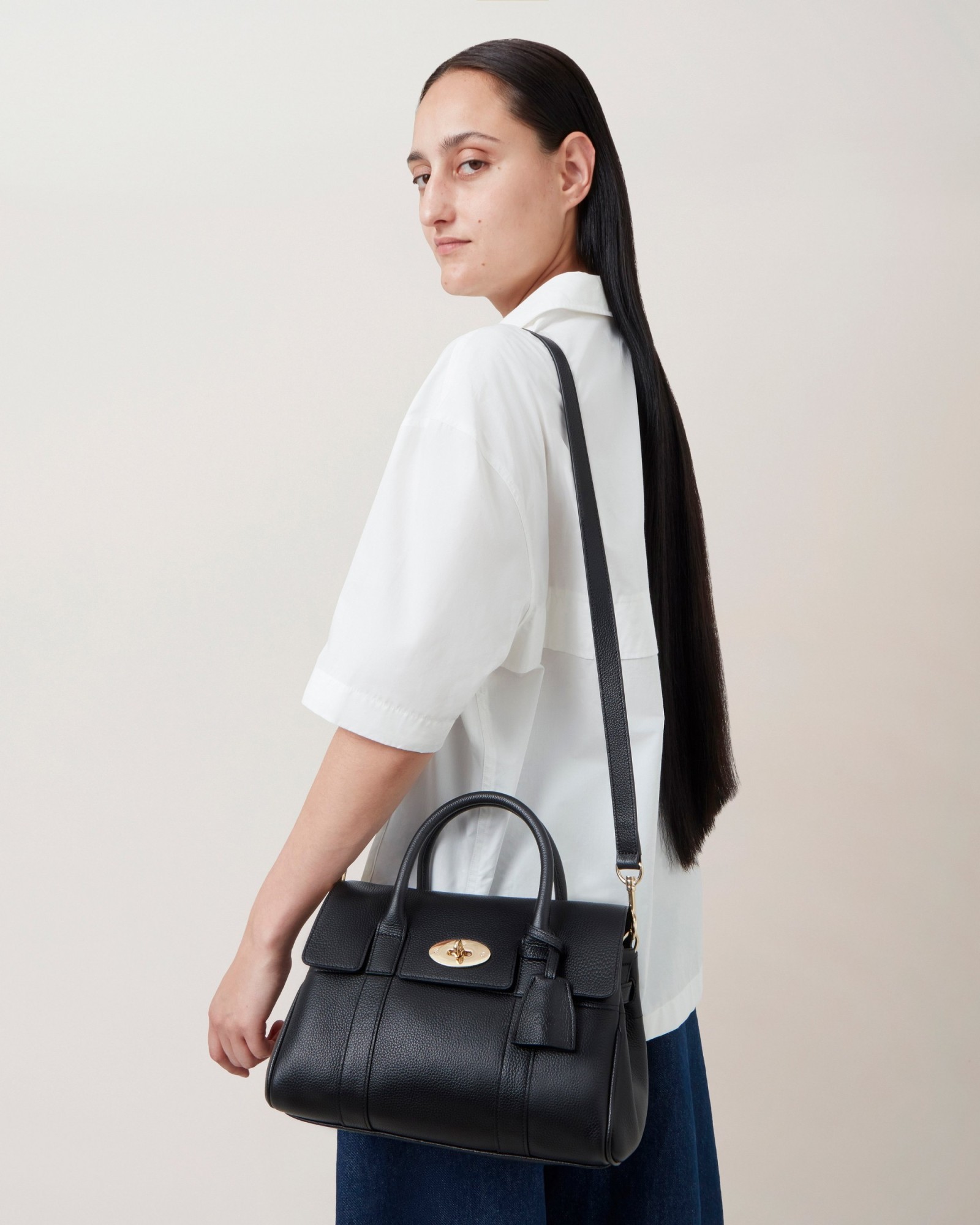 Mulberry Crossbody Bags Woman Color Black In Black
