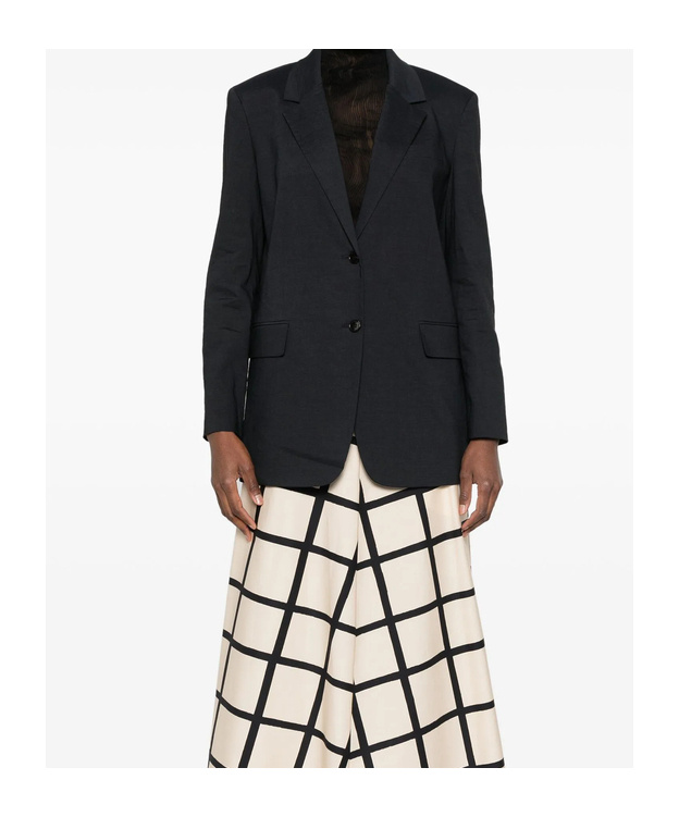 Theory Long Sleeve Blazer In Black