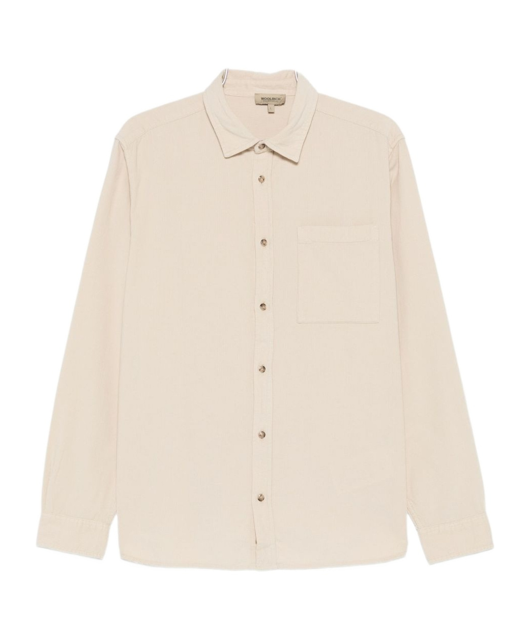 Woolrich Pocket Button Shirt In Neutral