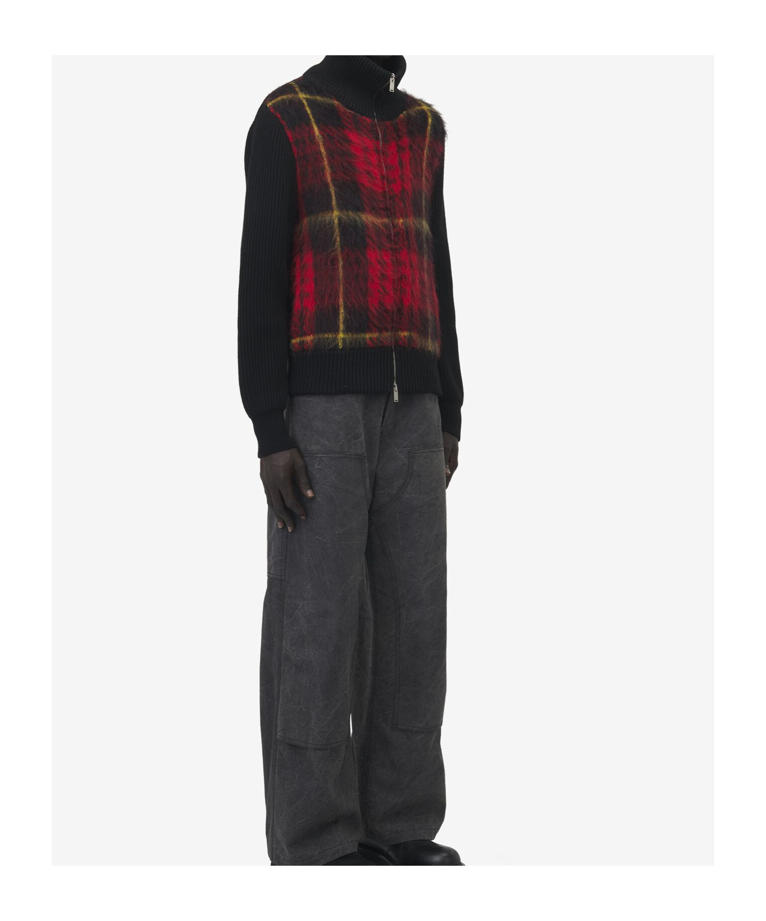 Alexander Mcqueen Cardigan Mcqueen Men Color Black In Black