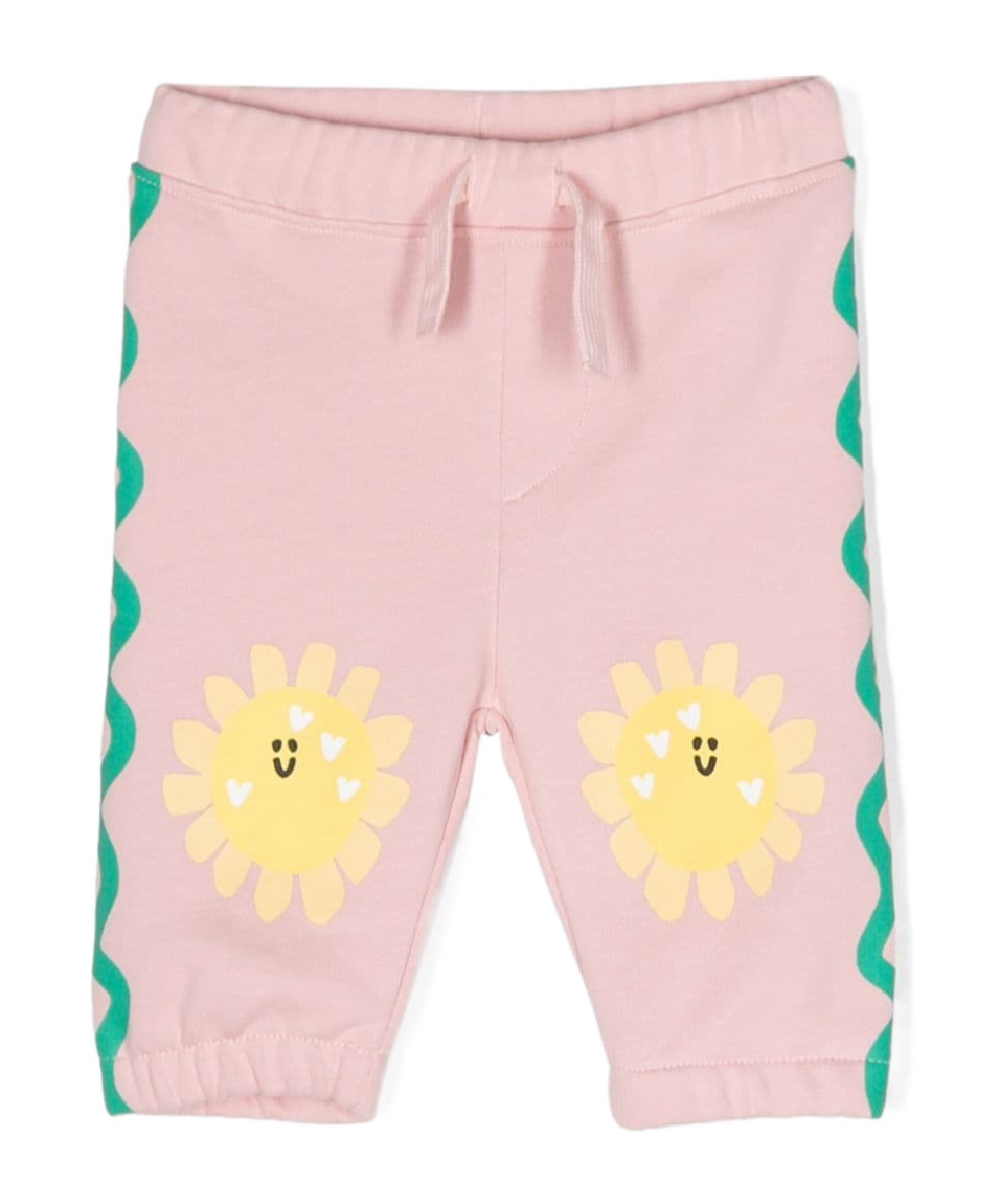 Stella Mccartney Loose Waist Sweatpants In Pink