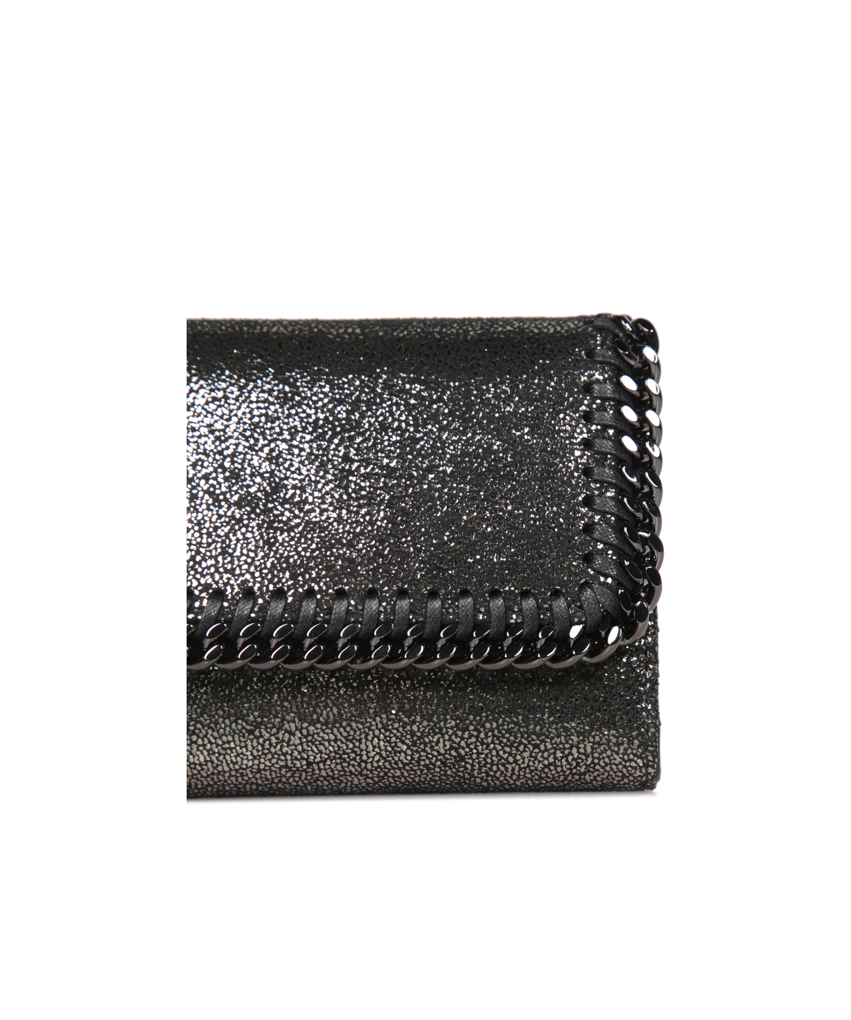 Stella Mccartney Folding Wallet In Black