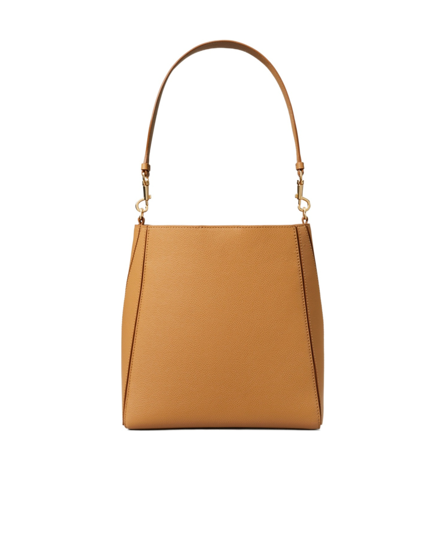 TORY BURCH MCGRAW LEATHER BUCKET BAG