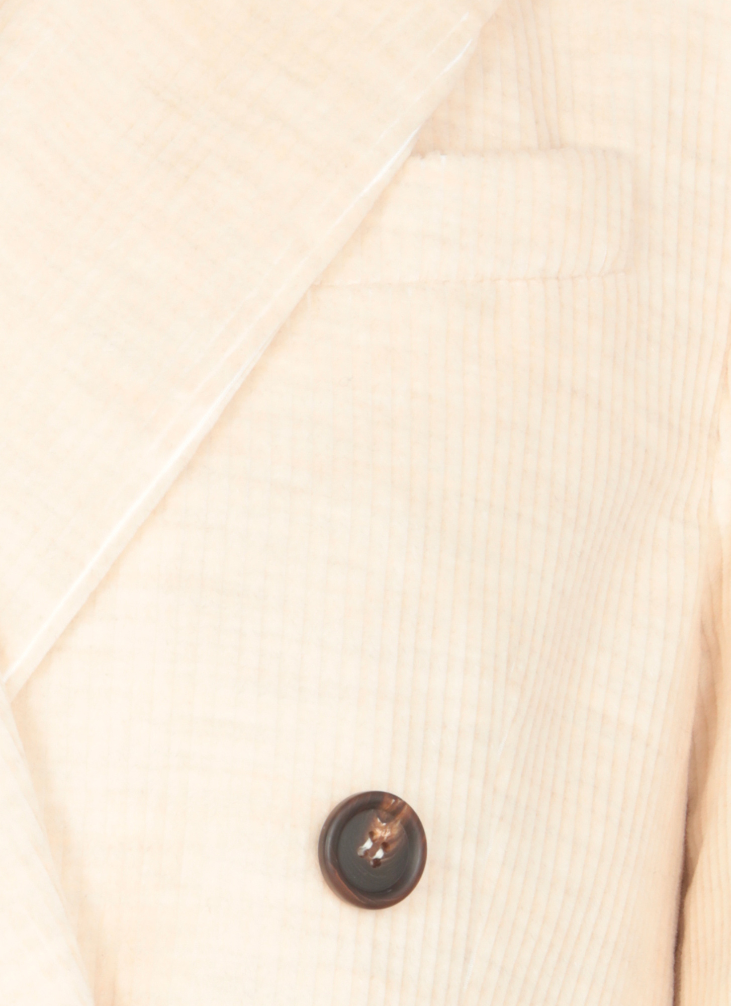 Brunello Cucinelli Ribbed Blazer Structured Shoulders In White