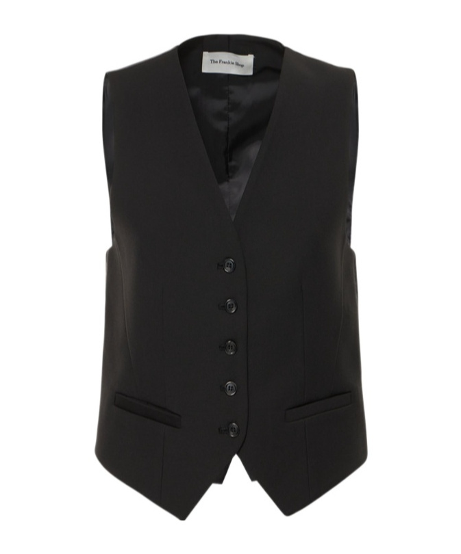 The Frankie Shop Gelso Lyocell Blend Waistcoat