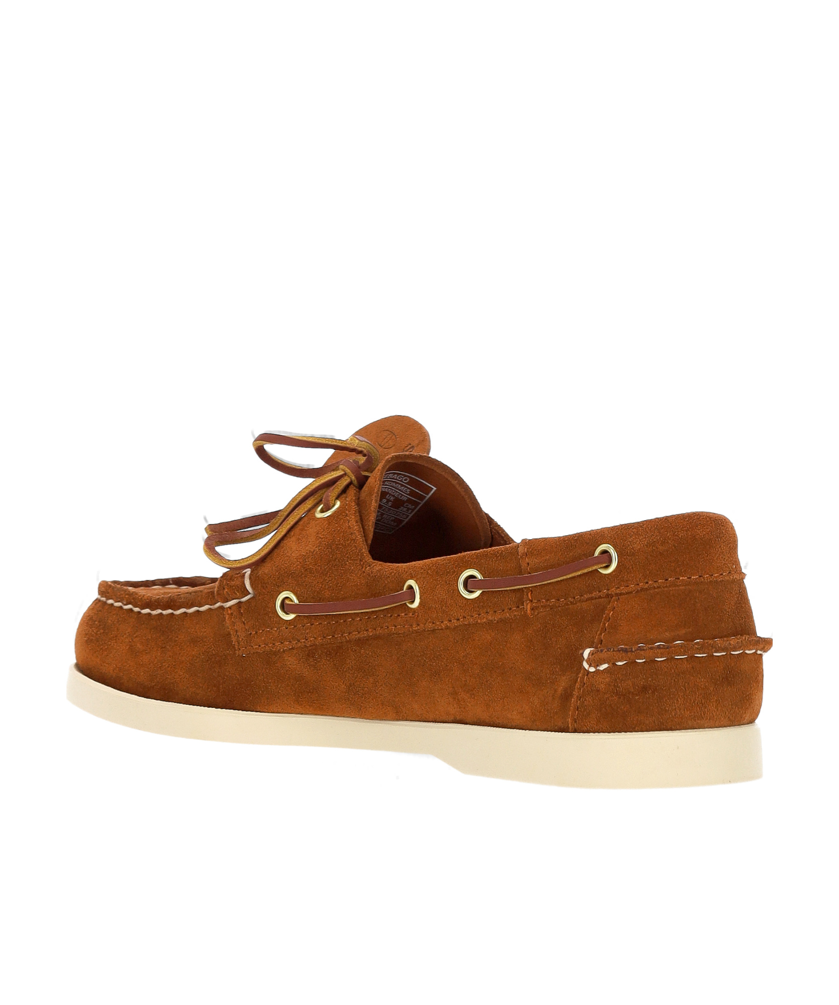 Sebago Handcrafted Suede Boat Shoes In Brown