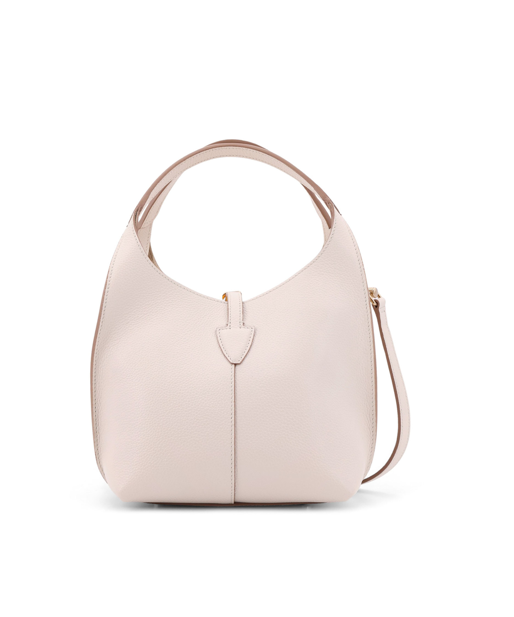 Tod's Double Handle Shoulder Bag In Nude