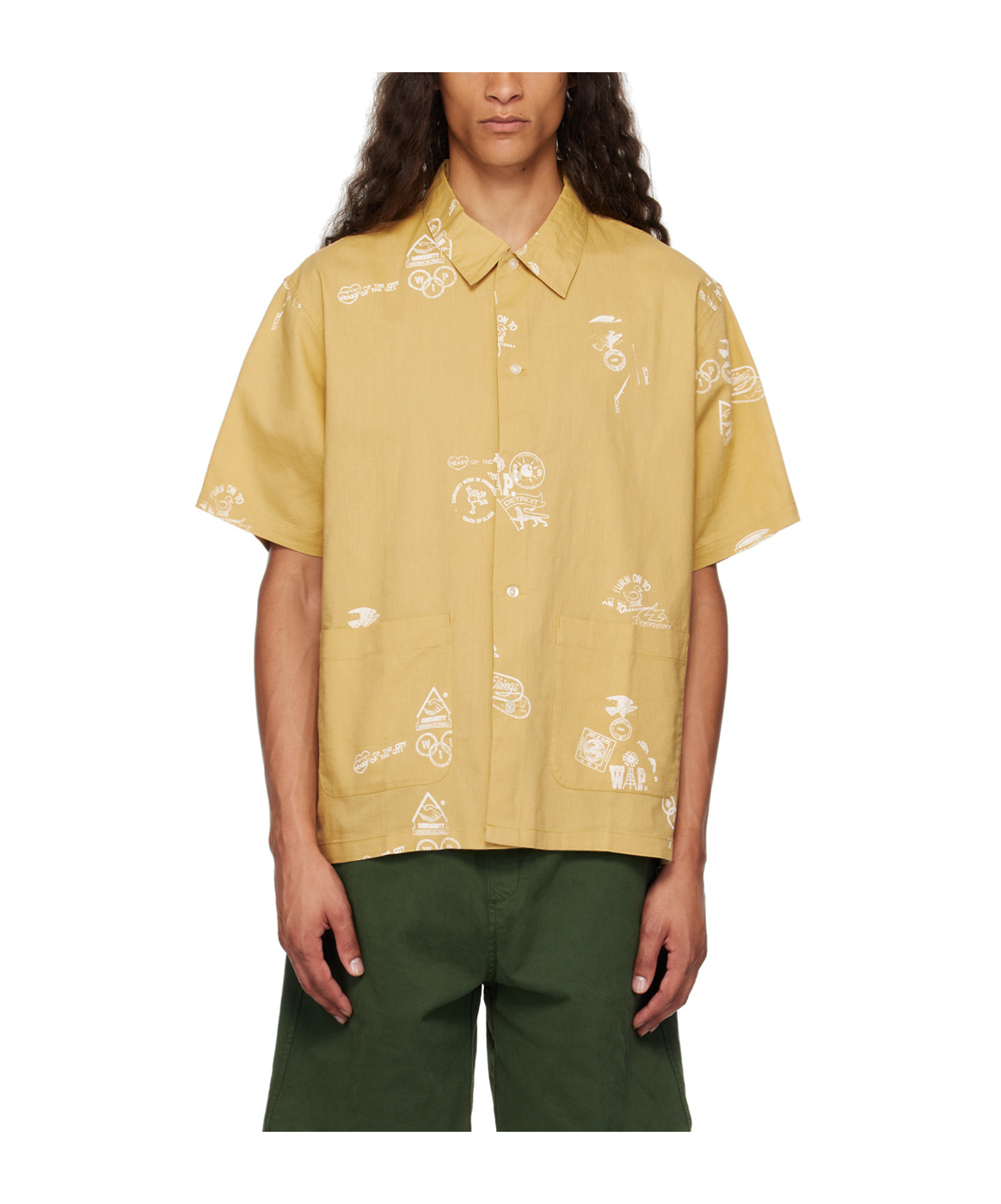 Carhartt Printed Shirt In Nude