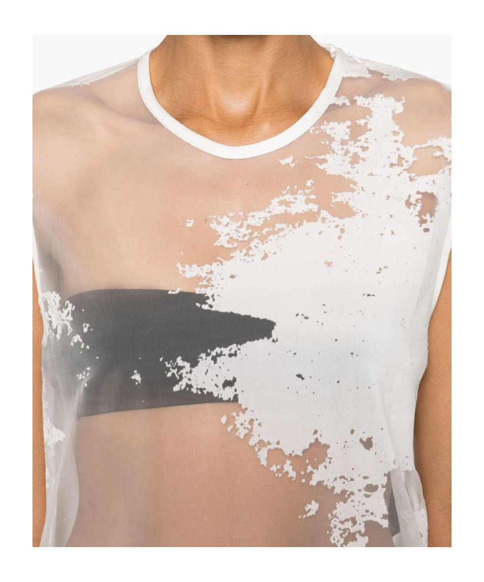 ANN DEMEULEMEESTER TRANSLUCENT VEST