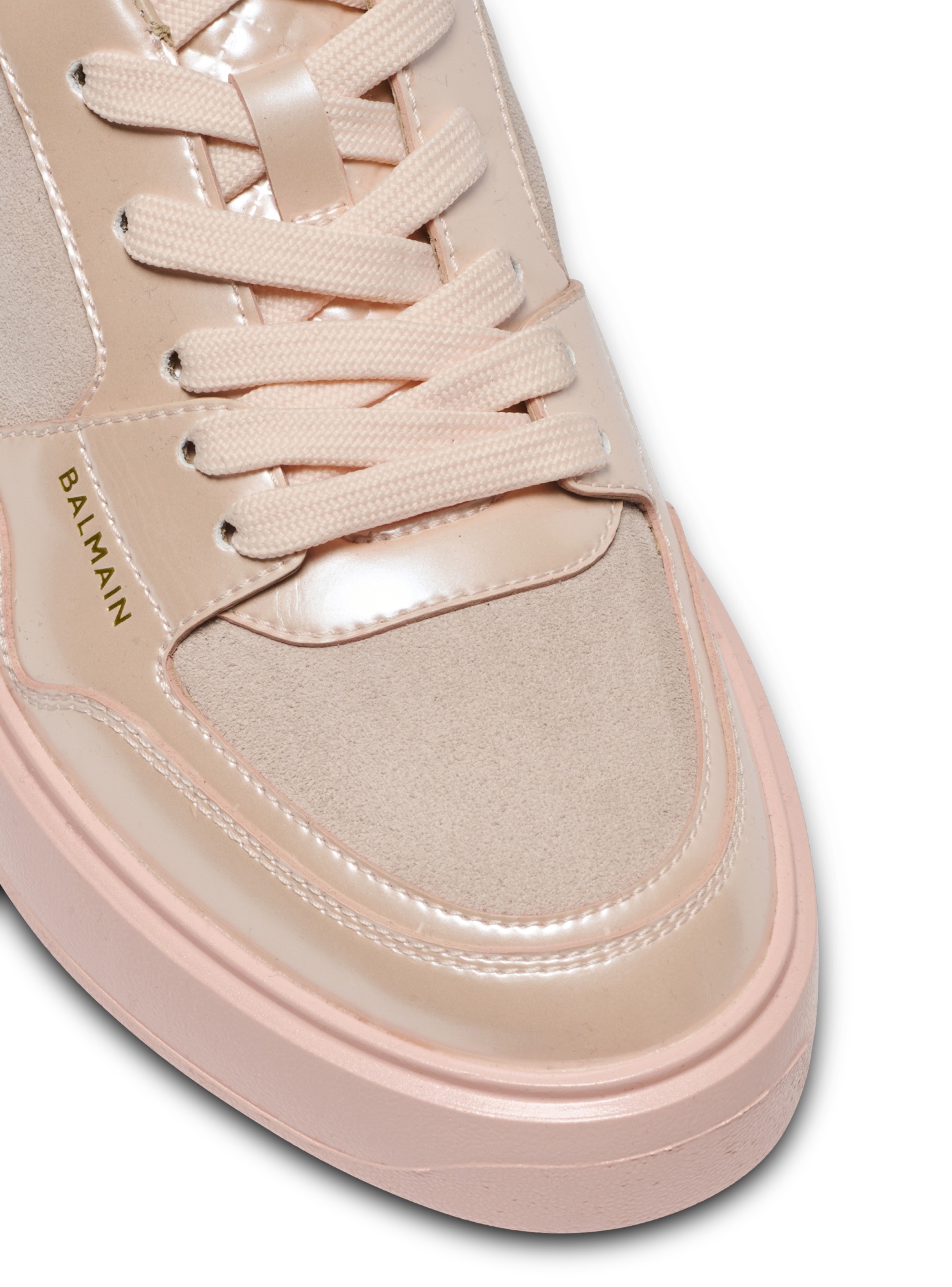 Balmain Iridescent B-court Flip Trainers