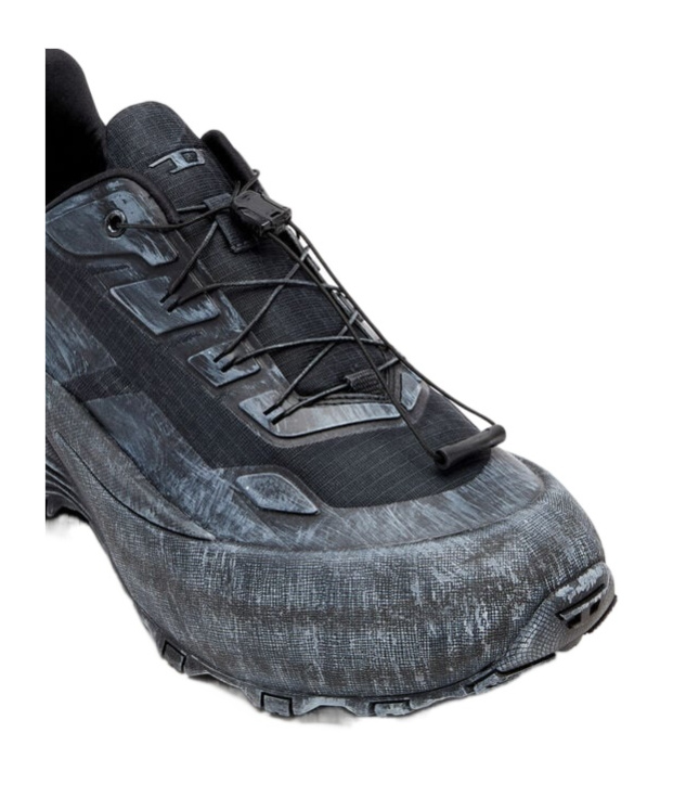 Diesel D-cage Runner Sneakers In Black