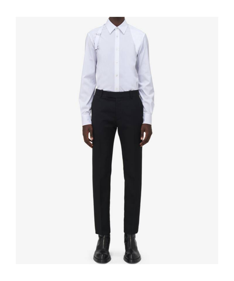 Alexander Mcqueen Harness Shirt In White