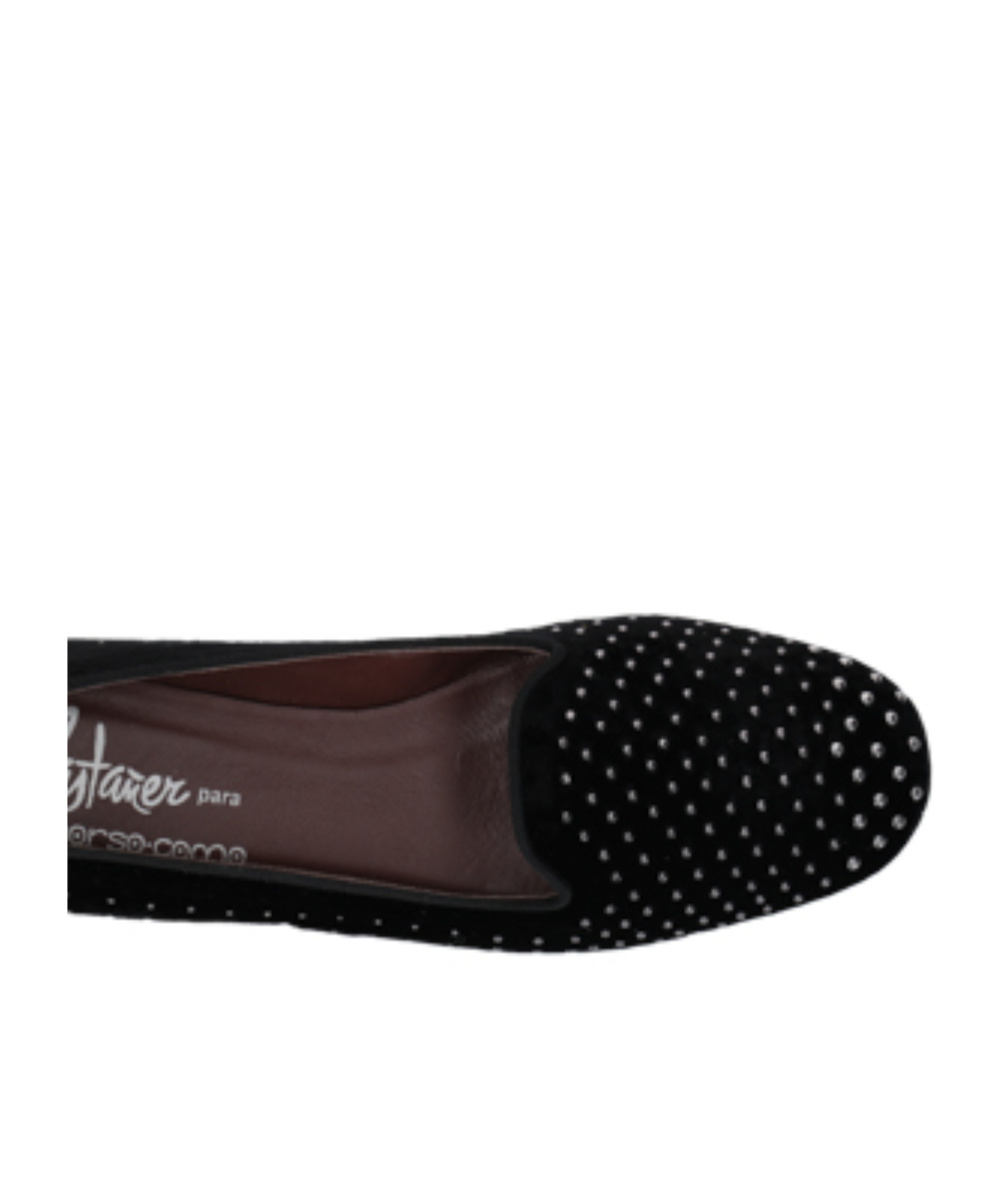 Castaã±er Round-toe Flat Shoes In Black