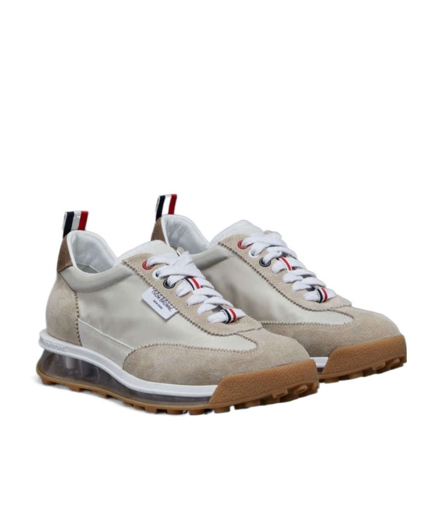Thom Browne Tech Runner Sneaker In Gray