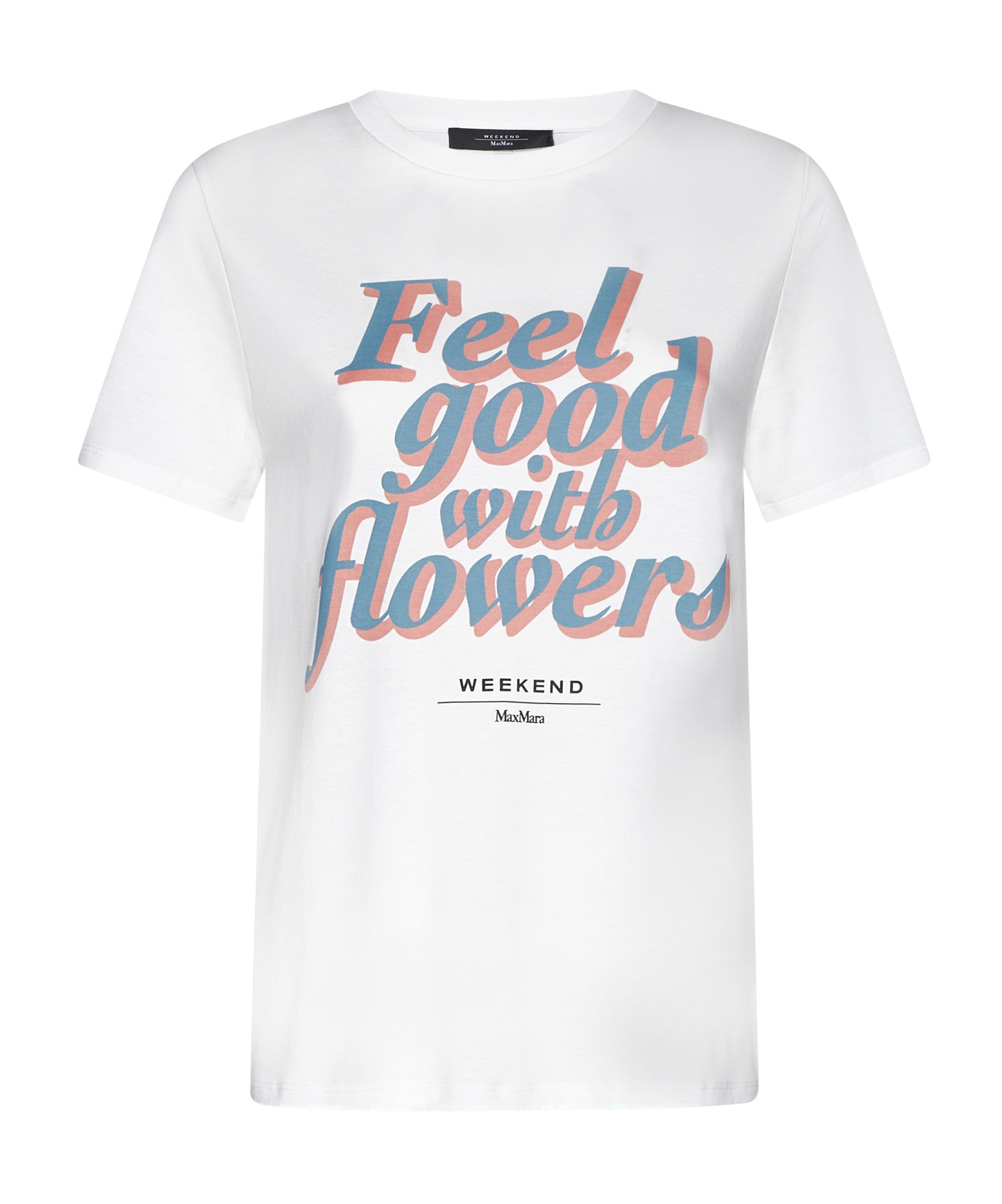 Weekend Max Mara Short-sleeved T-shirt In White