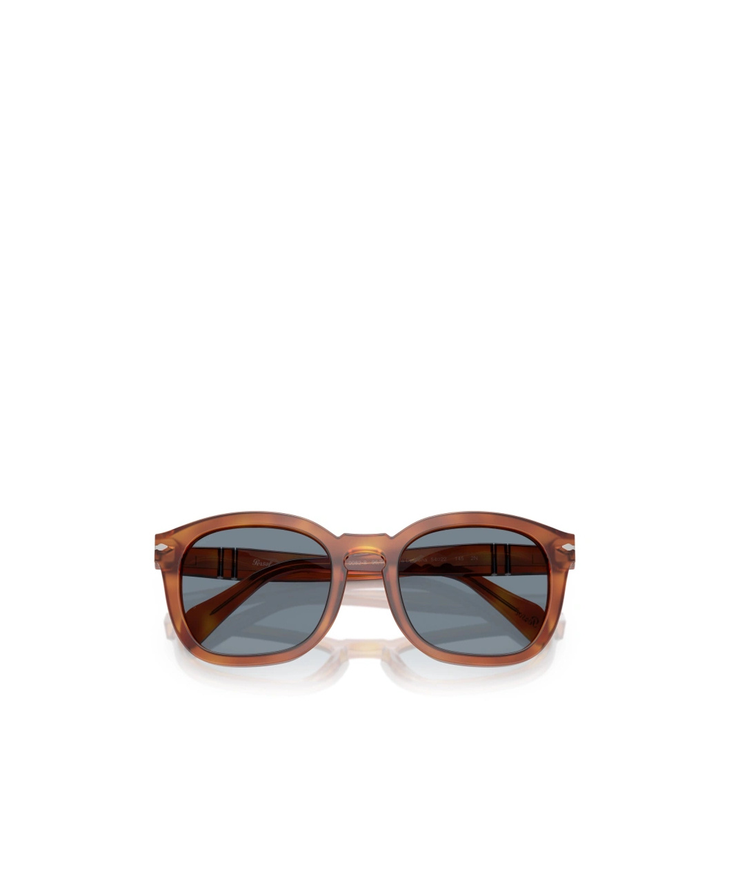Persol Geometric Frame Sunglasses In Brown