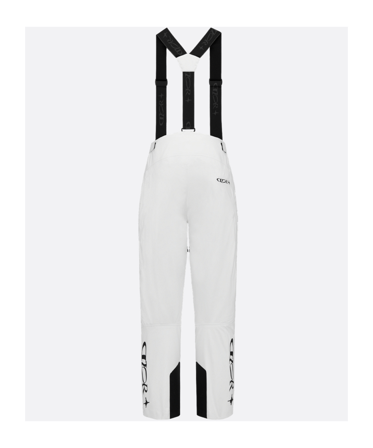 Dior Suspender Ski Jumpsuit In White