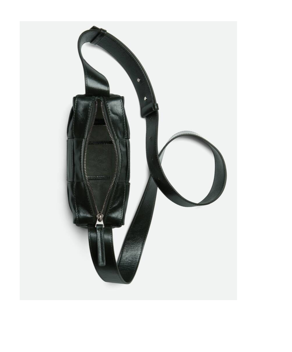 Bottega Veneta Small Arco Crossbody Bag In Black