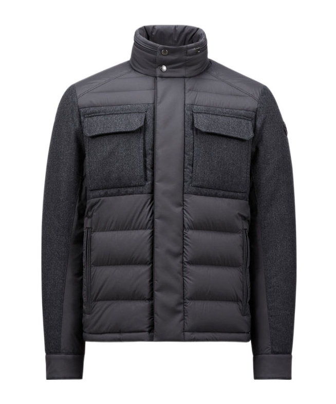 Moncler Vallanta Jacket In Gray