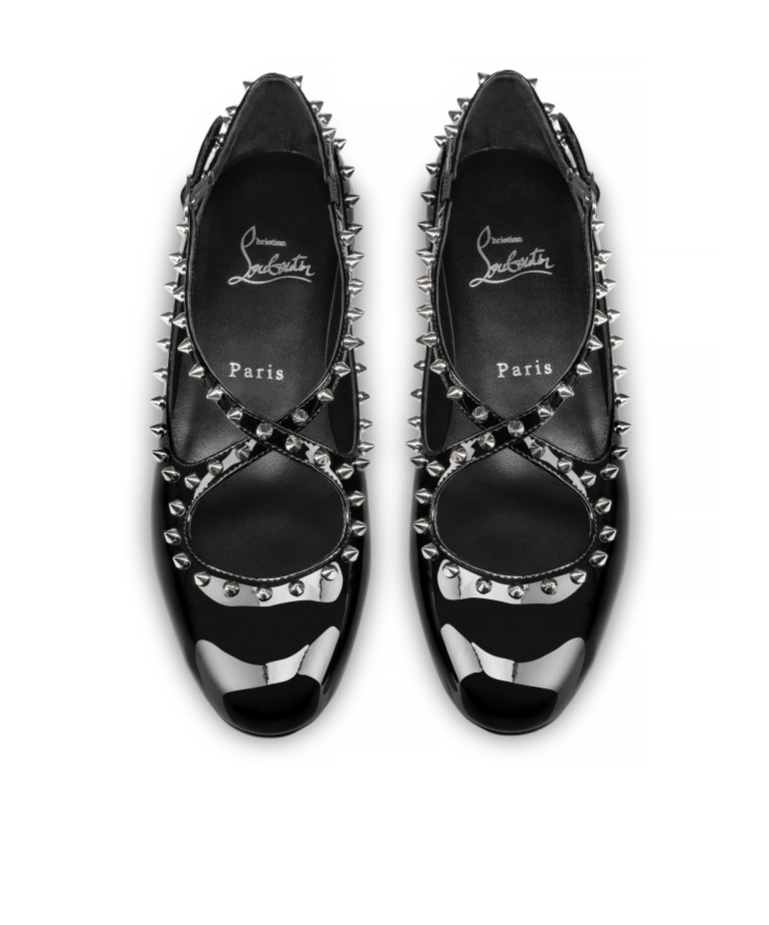 Christian Louboutin Women's Pilouta Jane Ballet Flats In Black