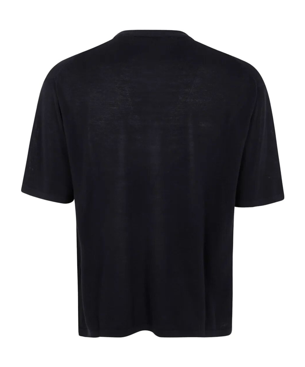 Nuur Short Sleeves Comfy Fit Round Neck In Black
