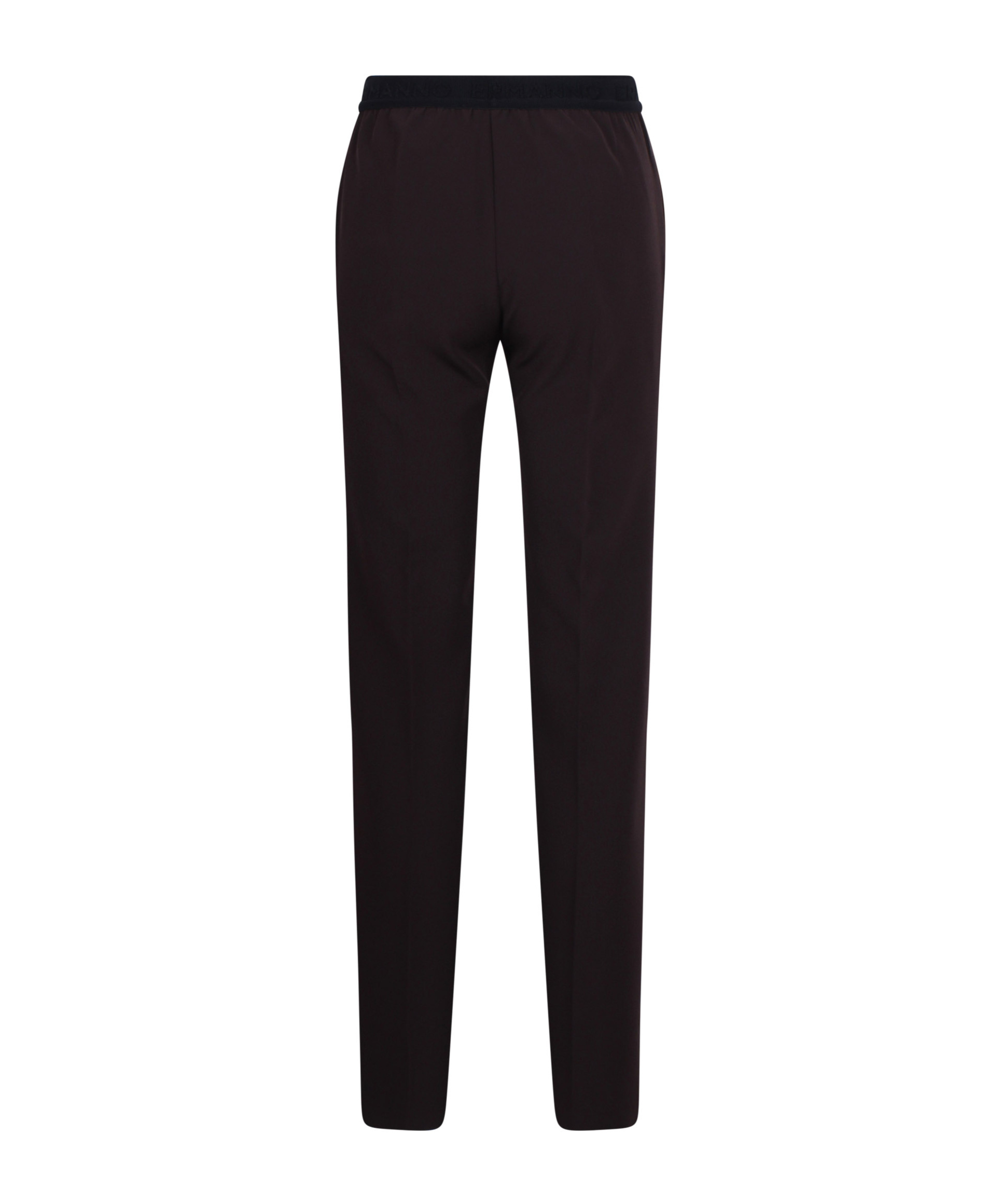 Ermanno Firenze Elasticated-waist Trousers In Black